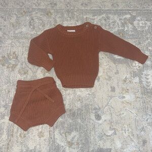 Mebie Baby Knit Set - 3-6 months